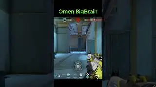 High IQ Omen Ult Clutch After 3K 💀🔥  #valorant  #valorantclutchmoments  #valorantclips