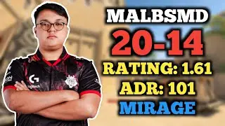 CS2 DEMO | MALBSMD (20-14) G2 vs VIRTUS PRO (MIRAGE) | PGL BUCHAREST 2025 (QUARTAS DE FINAL)