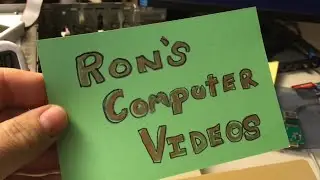 Ron's Computer Videos #101 - Apple IIgs Storage Speed Benchmarking (Booti, wDrive, Microdrive/Turbo)