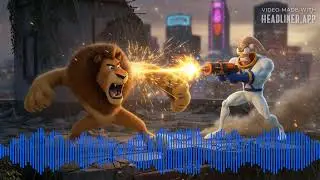 Zuba Madagascar 2 VS Earthworm Jim HD Music New Junk City instrumental (Mashup)