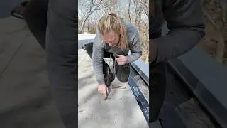 Asphalt roof repair