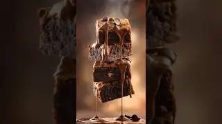 Ultimate Brownie Fudge Heaven:A Chocoholic's Dream!#shortsfeed #trending #ytshorts #yt#yummy #viral