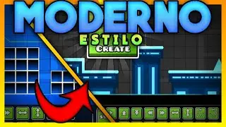 😎Como DECORAR estilo MODERNO - GEOMETRY DASH | Megatronic