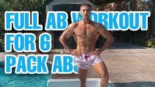 FULL AB WORKOUT FOR 6 PACK ABS!