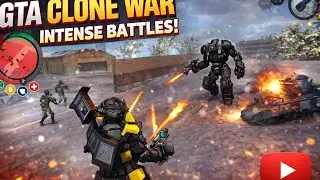 Rope Hero Vice Town (Robot Monster Truck and Infinity Zombies) A battle between zombies and machines