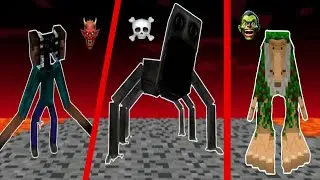 👹 3 Horror Monsters vs Player | Minecraft Nightmare 😱