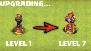Inferno tower level 1 to max | inferno tower upgrade | Noob Gamerz | #shorts #cocshorts