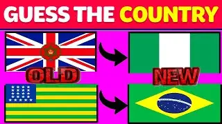 GUESS THE COUNTRY BY OLD FLAG (Hard One) - OLD FLAG QUIZ | GUESS THE COUNTRY BY ANCIENT FLAGS