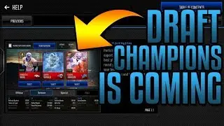 DRAFT CHAMPIONS IS COMING TO MADDEN MOBILE 18!