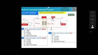 Electronics Tech I Review Diode OSC andGenerator Transistor DC