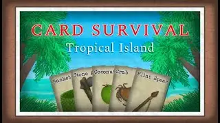 Card survival Tropical island #3 Выживаем в бури