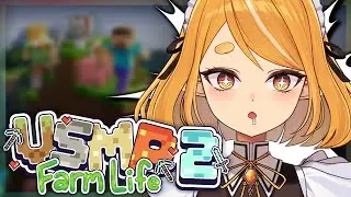 Farming time!✨🌽Cooking & getting more Animals for the Farm!【Minecraft - VSMP 2: Farm Life】