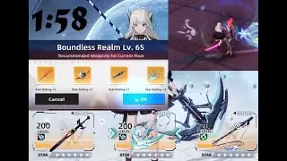 [BR65] 1:58 with old frost build - Tower of Fantasy
