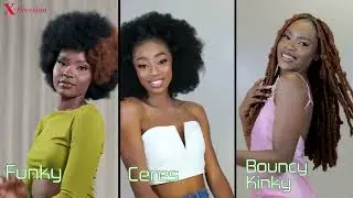 Which X-Pression Hair would you slay in this weekend?😍😍😍||Funky||Ceres||Bouncy Kinky