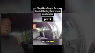 Часть 1 - Воры, пойманные с поличным при краже товаров на сотни долларов #полиция #копы #вирусный...