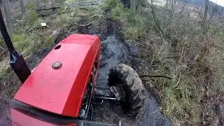 WPADKA ZA WPADKĄ (CZĘŚĆ 1) -ciężki teren do zrywki || Ursus 914 || Okiem ZULa