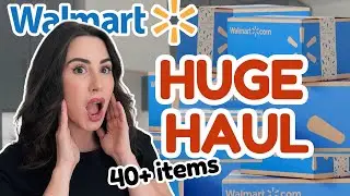 CAN'T BELIEVE I FOUND THIS MANY NEW CLOTHES! Walmart try on clothing haul 2025 Summer/ Fall