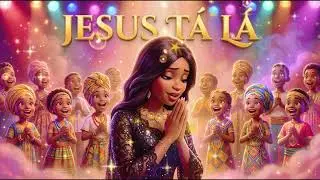 JESUS T&Aacute; L&Aacute; 🇦🇴✨ (Vers&atilde;o Kids Angola) | Louve Play Kids 🧒🎶