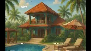 Palm Tree Paradise VHS Sleep LoFi | Retro Music & Tropical Night Ambience &ndash; Bards of the Sound Fable