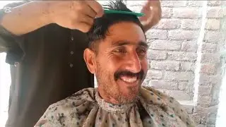 ASMR Fast Hair Cutting With Barber  👨‍🦳 [ASMR fARHAN Barber]