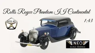 Rolls Royce Phantom II🔹️NEO🔹️РетроКлассика 1:43