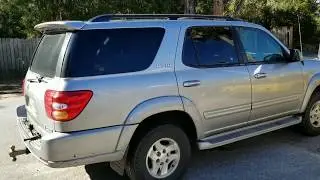 Best CHEAP - NO COST - DIY Toyota Sequoia Rear Door Latch No Cost Fix - Good Ol Boy Style