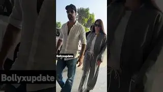 Katrina Kaif and Vicky Kaushal spotted at Mumbai Airport ❤️ 🙈