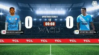 DEPORTIVO GARCILASO vs SPORTING CRISTAL por RADIO OVACI&Oacute;N | LIGA 1