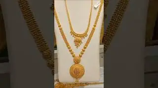 Lalithaa jewellery 40 Grams Haram #jewellery #gold #lalithaajewellery #necklace #haram
