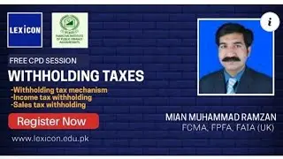 PIPFA Webinar on Witholding Taxes