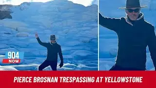 Pierce Brosnan Trespassing at Yellowstone | STOITM | January 4, 2024