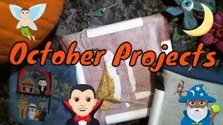October 2019 Projects - Flosstube Speed Stitching