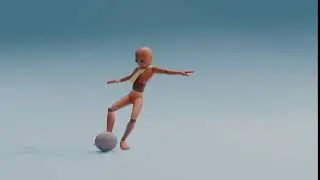 Kicking a ball animation- body mechanics
