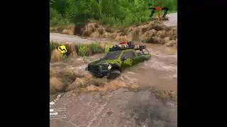 Unbelievable! Car Crosses the River Against All Odds | Spintires Epic Moment! #mudrunner #spintires