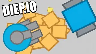 O NOVO REI DO DIEP.IO? Encontrei um tanque que dominou o jogo!