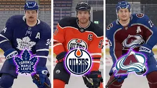 Scoring With The BEST PLAYER From Every NHL Team | NHL 22
