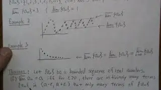 Limit Supremum and Limit Infimum of a Sequence of Real Numbers