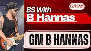 Snow Days, Ethics & Politicks & Embodying One's Philosophy - GM B Hannas 12/15/25