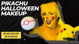 Pikachu Halloween Makeup Costume or Cosplay