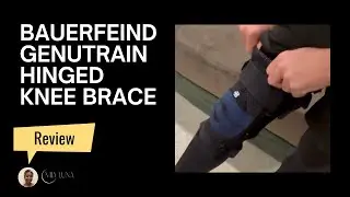 Боль в колене устранена? Обзор шарнирного коленного ортеза Bauerfeind GenuTrain S от студента-спо...
