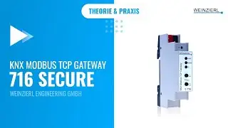 How to connect TCP & KNX Modbus TCP Gateway 716 secure