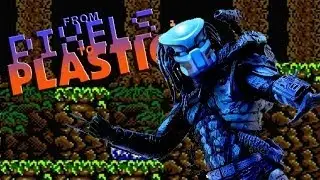 8-Bit Predator Figure | From Pixels to Plastic