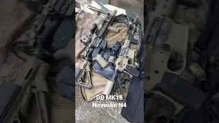 My DD MK18 and EMG Noveske N4 old gen vs Recent #airsoft #gun #airsofters #airsoftgun