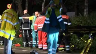 Ongeval in de Beekstraat in Ommel