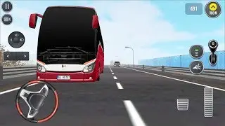 Coach Bus Simulator 2017 #1 - Go to Bangkok Bus Games Android iOS gameplay