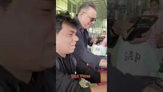 Boman Irani celebrating his birthday with the paparazzi!