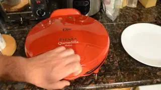 Elite Cuisine EQD-118 Fiesta Quesadilla Maker Review