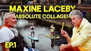 Steve Hewitt goes paddle-boarding with Maxine Laceby of Absolute Collagen