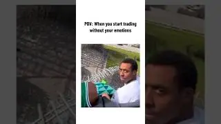 When you start #TRADING without emotions