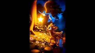 sarmila hiran or star 🦌✨ | Emotional Animal Story in Hindi | &rdquo;#shorts #shortvideo #ai